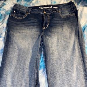 NWOT Wallflowers two tone wash bootcut jeans
